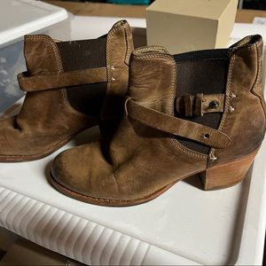 Rag and bone leather booties 37
